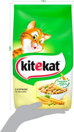 Kitekat Курка з овочами 1.8кг (5900951137884) | Фото 6