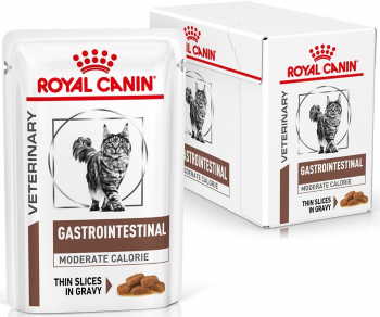 Вологий корм для котів Royal Canin Gastrointestinal Moderate Calorie при розладах травлення 85г | Фото 6