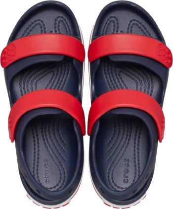 Сандалі для хлопчиків Crocs Crocband Cruiser Sandal T Sdt 209424-4OT 22-23 (C6 US) темно-сині (196265604036) | Фото 5