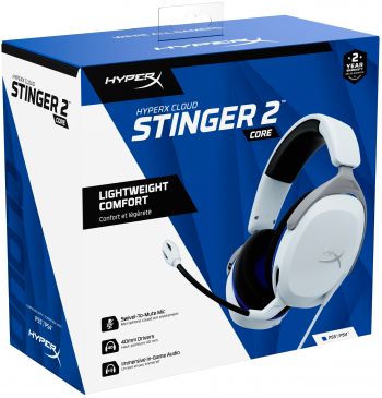 Ігрова гарнітура HyperX Cloud Stinger 2 Core PS, White (6H9B5AA) | Фото 7
