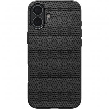 Чохол Spigen для APPLE iPhone 16, Liquid Air, Matte Black (ACS08194) | Фото 1