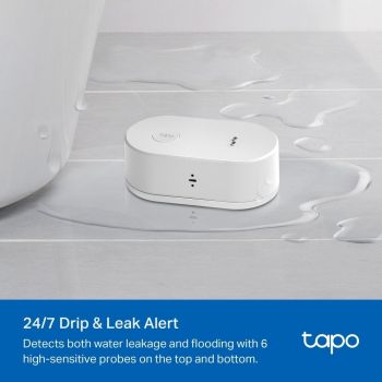 Датчик протікання води TP-LINK Tapo T300 868Mhz (TAPO-T300) Датчик протікання води TP-LINK Tapo T300 868Mhz (TAPO-T300) | Фото 3