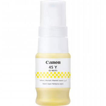 Купить расходный материал для принтеров Чорнила CANON GI-45 PIXMA Gxxxx Yellow (6287C001) | Фото 1