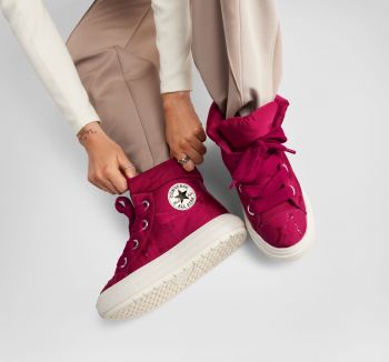 Напівчеревики жіночі CONVERSE Chuck Taylor All Star Elements Boot A14274C 36 (4 US) малинові | Фото 9