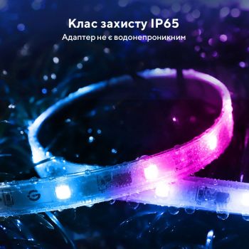 Стрічка світлодіодна розумна Govee H6172 Phantasy Outdoor LED RGBIC Strip Lights (H61723D1) Стрічка світлодіодна розумна Govee H6172 Phantasy Outdoor LED RGBIC Strip Lights (H61723D1) | Фото 3