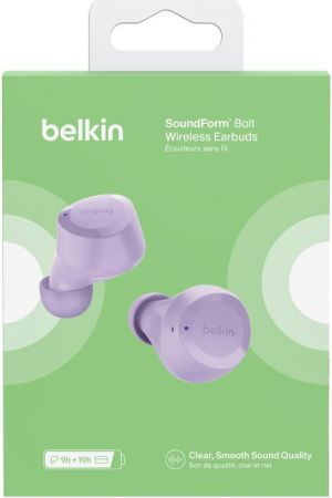 Навушники BELKIN Soundform Bolt True Wireless Lavender (AUC009btLV) | Фото 8