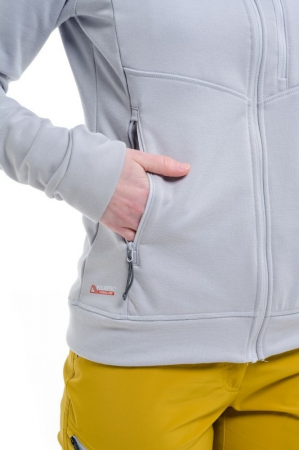 Фліс жіночий TURBAT Peak Wmn vapor grey S світло-сірий (012.004.3946) | Фото 12