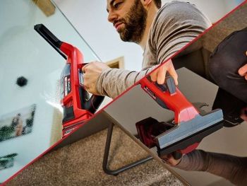 Очищувач вікон акумуляторний EINHELL BRILLIANTO, 18В (без АКБ та ЗП), (3437100) Очищувач вікон акумуляторний EINHELL BRILLIANTO, 18В (без АКБ та ЗП), (3437100) | Фото 5