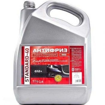 Антифриз Дорожня Карта G12+ Standard -40°C Long Life Червоний 4,5кг (4802877307) | Фото 1