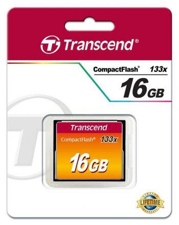 Карта пам'яті TRANSCEND CF 16GB 133X R50/W20 MB/s (TS16GCF133) | Фото 5