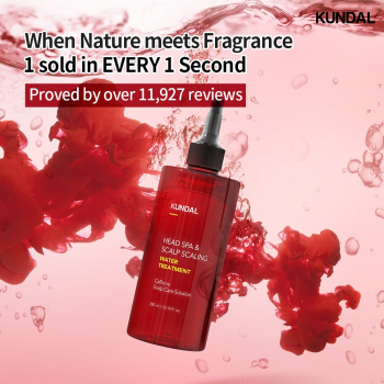 Сироватка Kundal Caffeine Herb Mint для шкіри голови від випадіння волосся 300 мл | Фото 4