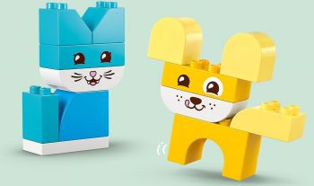 Конструктор LEGO DUPLO My First Чудові творчі домашні улюбленці 3 в 1 (10477) Купить конструктор Конструктор LEGO DUPLO My First Чудові творчі домашні улюбленці 3 в 1 (10477) | Фото 2