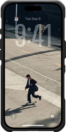 Чохол UAG для APPLE iPhone 17 Pro Metropolis LT MagSafe Kevlar Black (114517113940) | Фото 10