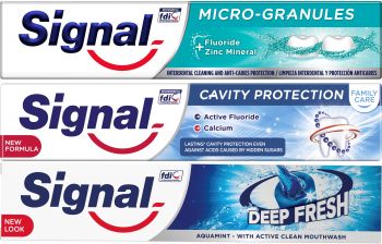 Зубна паста Signal Захист від карієсу для всієї сім'ї 75мл | Фото 3