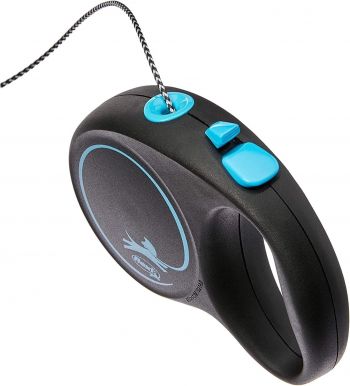 Повідець-рулетка Flexi Black Design XS до 8 кг 3 м блакитний (4000498033234) | Фото 3