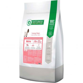 Сухий корм для дорослих котів з довгою шерстю Nature's Protection Long hair 18кг (NPB46031) | Фото 1