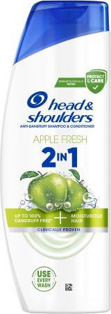 Шампунь-кондиціонер Head & Shoulders 2-в-1 проти лупи яблучна свіжість 330мл (8700216304689) | Фото 1