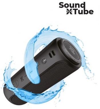 2E SoundXTube TWS MP3 Wireless Waterproof Black (2E-BSSXTWBK) | Фото 1