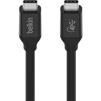 BELKIN USB4 USB-C - USB-C 0.8m Black | Фото 1