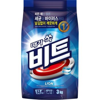 LION KOREA Beat Порошок концентрований, 3 кг (8801007653136) | Фото 1