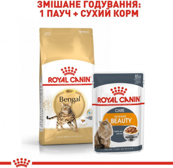 Сухий корм для котів породи Бенгал Royal Canin Bengal Adult 2кг (3182550864091) Сухий корм для котів породи Бенгал Royal Canin Bengal Adult 2кг (3182550864091) | Фото 6