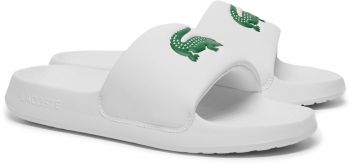 Шльопанці чоловічі Lacoste Serve Slide 1.0 749CMA0021-82 43 (9 UK) білі | Фото 6
