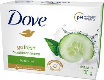 Крем-мило DOVE Дотик свіжості 135 г (7501056371821) | Фото 2