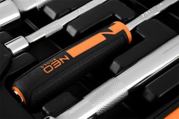 Набір торцевих головок NEO Tools, 73шт, 1/2