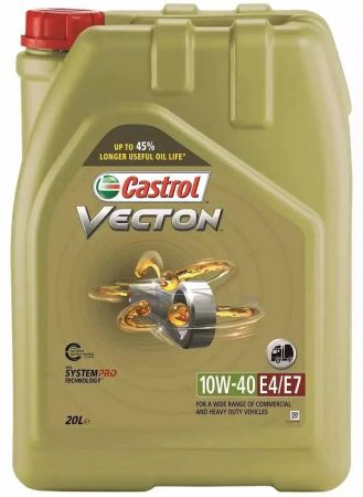 Олива моторна Castrol Vecton 10W-40 E4/E7, 20л (4107653340 | Фото 1