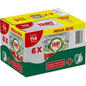 Капсули для посудомийних машин FAIRY Platinum Plus All in One Лимон 114шт (8700216236317) Купить средство для мытья посуды Капсули для посудомийних машин FAIRY Platinum Plus All in One Лимон 114шт (8700216236317) | Фото 3