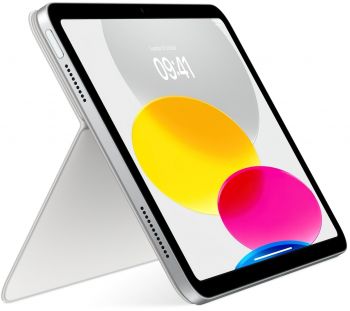 Чохол-клавіатура APPLE Magic Keyboard Folio для iPad (10th gen) UA, White (MQDP3UA/A) Чохол-клавіатура APPLE Magic Keyboard Folio для iPad (10th gen) UA, White (MQDP3UA/A) | Фото 3