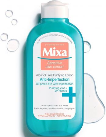 Гель для вмивання MIXA Anti-imperfection Очищення для чутливої шкіри 200мл (3600550807417) | Фото 2