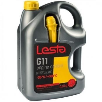 Антифриз Lesta G11 готовий -35С (жовтий) 4кг (395759_AS-A35-G11G/4-HM) | Фото 1