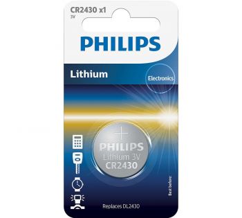 PHILIPS Lithium CR 2430 BLI 1 (CR2430/00B) | Фото 1