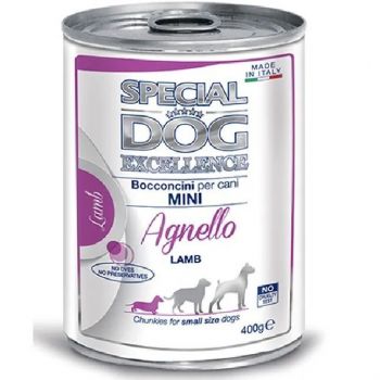Консерва для собак Monge Spesial Dog Exellence Mini ягня 400 г (8009470060370) Консерва для собак Monge Spesial Dog Exellence Mini ягня 400 г (8009470060370) | Фото 1