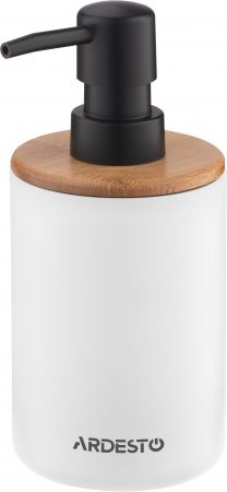 Набір для ванної кімнати ARDESTO Minimalism 360мл, 3 предмети, білий (ARHB3110WB) | Фото 1