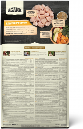 Сухий корм для собак усіх порід Acana Classics Prairie Poultry з м`ясом курчат та індички 14,5 кг (a56017 ) Сухий корм для собак усіх порід Acana Classics Prairie Poultry з м`ясом курчат та індички 14,5 кг (a56017 ) | Фото 3