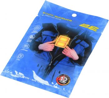 Сольова термохімічна грілка для тіла 2E розмір XL (192x130мм), клейка, до 12 годин - 20 шт Сольова термохімічна грілка для тіла 2E розмір XL (192x130мм), клейка, до 12 годин - 20 шт | Фото 4