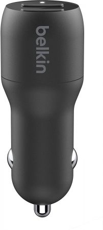 BELKIN Car Charger 24W Dual 2*USB-A + cable USB-C 1m, black (CCE001BT1MBK) BELKIN Car Charger 24W Dual 2*USB-A + cable USB-C 1m, black (CCE001BT1MBK) | Фото 7