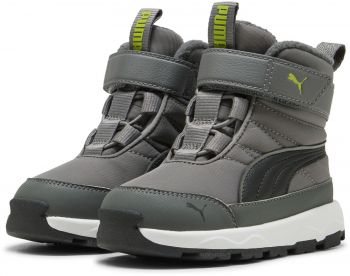 Черевики дитячі Puma Evolve Boot Ac+ Inf 392646-08 20 (4 UK) сірі (4069156852433) | Фото 3