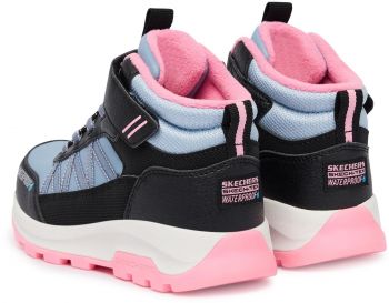 Черевики підліткові для дівчинки Skechers Storm Blazer 303493L BKLP 27.5 (11 US) чорні/блакитний | Фото 5