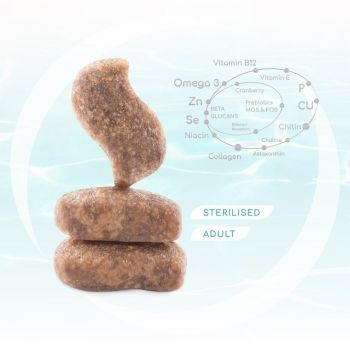 Сухий корм Optimeal Beauty Fitness для стерилізованих котів з морепродуктами 1.5кг (B1802601) | Фото 4