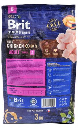 Brit Premium Dog Adult S з куркою 3 kg (8595602526291) | Фото 4