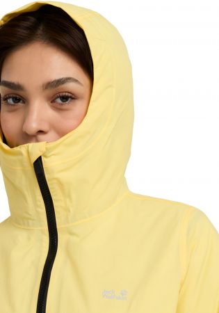 Куртка жіноча демісезонна Jack Wolfskin Pamir Jkt W A65092_M0064 XS жовта (4064886546201) | Фото 7