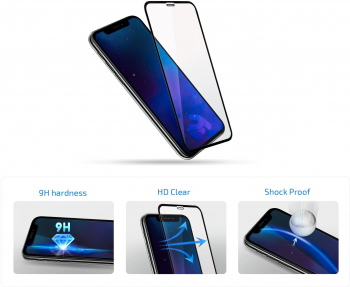 Захисне скло 2E для TECNO Spark 20 (KJ5n) 2.5D FCFG (1 Pack) black border (2E-G-SP20-SMFCFG-BB) | Фото 3