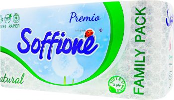 Туалетний папір ДИВО Premio Natural 3 шари 16 шт (4820003833902) Туалетний папір ДИВО Premio Natural 3 шари 16 шт (4820003833902) | Фото 2