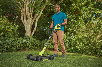 Тример-газонокосарка акумуляторна RYOBI RY18LMC30A-0, ONE+ 18В (без АКБ і ЗП), (5133005917) Купить триммер и газонокосилка Тример-газонокосарка акумуляторна RYOBI RY18LMC30A-0, ONE+ 18В (без АКБ і ЗП), (5133005917) | Фото 9