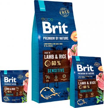 Сухий корм для собак Brit Premium Sensitive Lamb із чутливим травленням зі смаком ягняти 3 кг (8595602526628) Сухий корм для собак Brit Premium Sensitive Lamb із чутливим травленням зі смаком ягняти 3 кг (8595602526628) | Фото 8