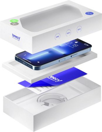 Смартфон Refurbished APPLE iPhone 13 Pro Max 128GB Sierra Blue (Гарний стан, B) (2BMLL93) Смартфон Refurbished APPLE iPhone 13 Pro Max 128GB Sierra Blue (Гарний стан, B) (2BMLL93) | Фото 1