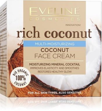 Eveline Cosmetics Інтенсивно зволожувальний кокосовий крем (5903416029441) Eveline Cosmetics Інтенсивно зволожувальний кокосовий крем (5903416029441) | Фото 3